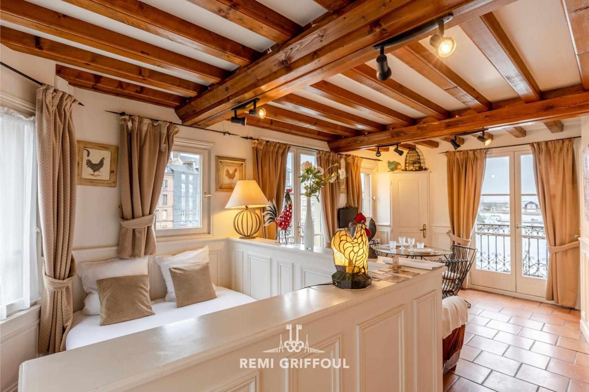 Key West - Charming Studio On The Port Of Honfleur - Superb 360 View 외부 사진